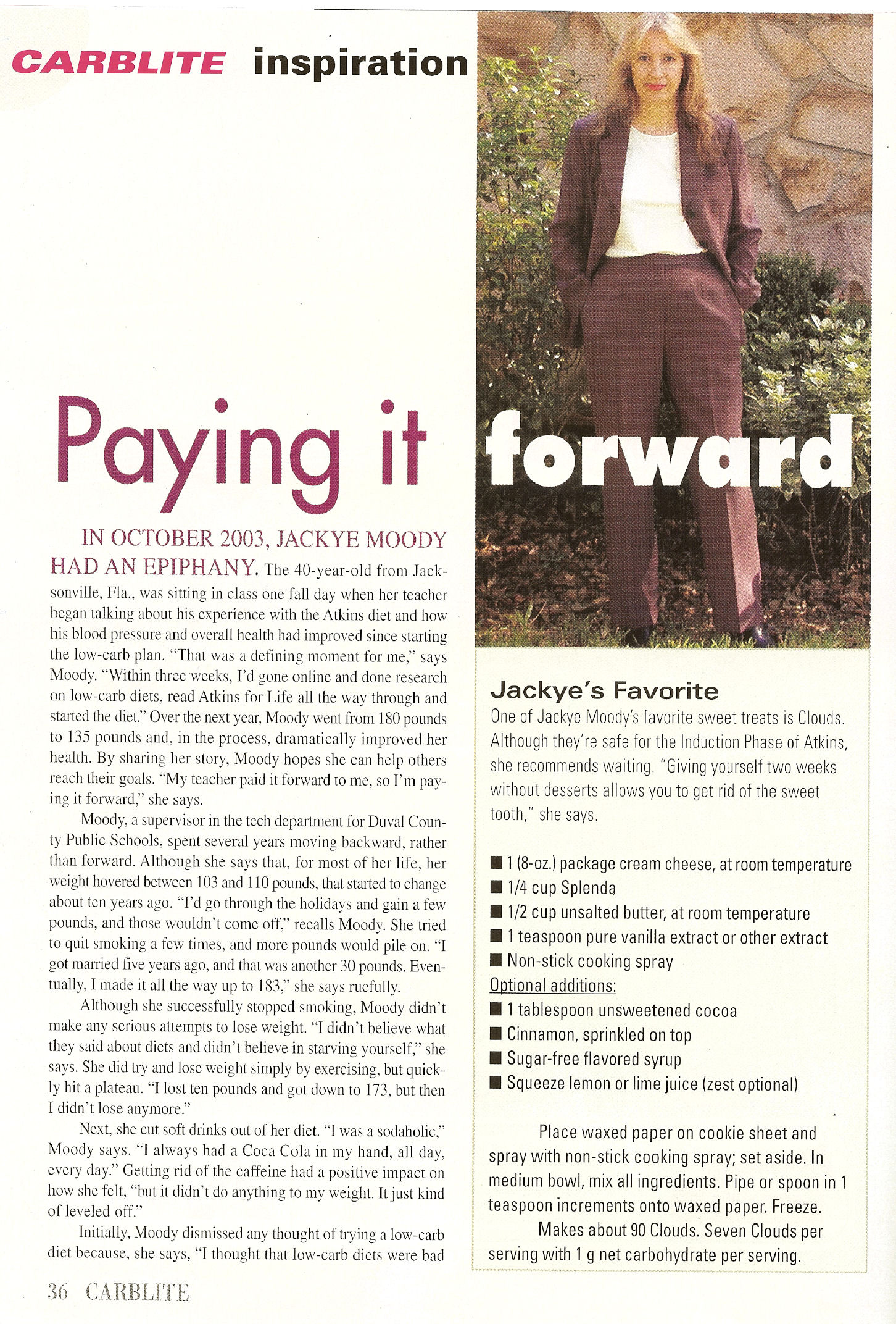 Carb Lite Mag Article Page 1